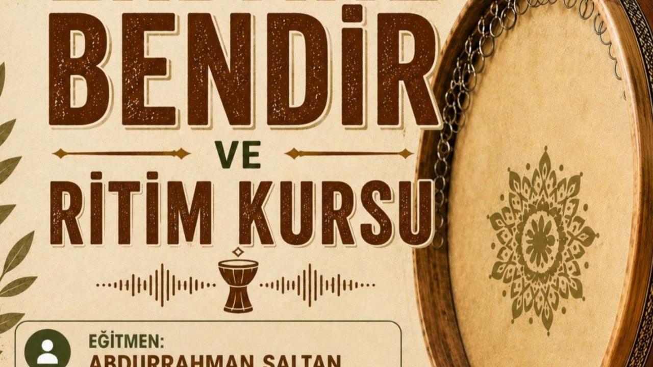 Karaman Şair ve Yazarlar Birliği'nde Erbane, Bendir ve Ritim Kursu Kayıtları Başladı