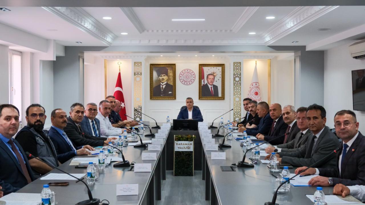 Karaman'da 15 Temmuz Anma Programı İçin Koordinasyon Toplantısı Yapıldı