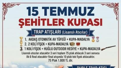 Karaman'da 15 Temmuz Şehitler Kupası Trap Atışları Düzenlenecek