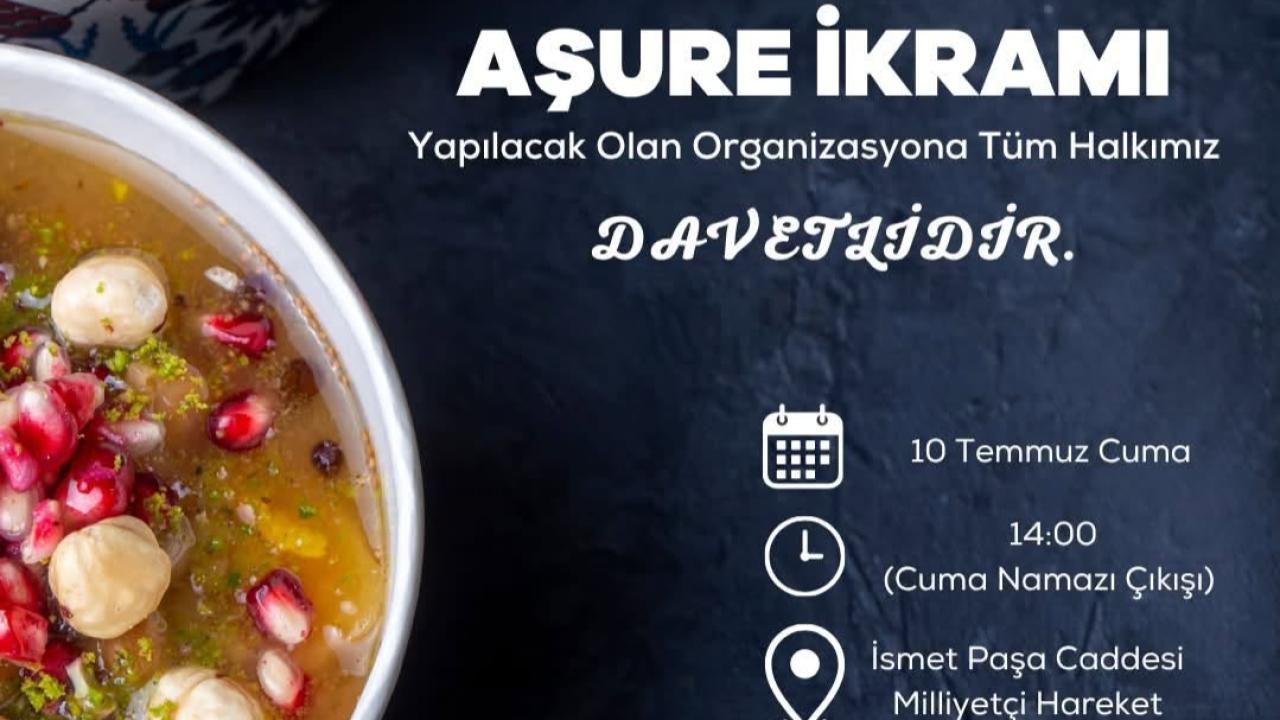 Karaman'da Aşure İkramına Davet