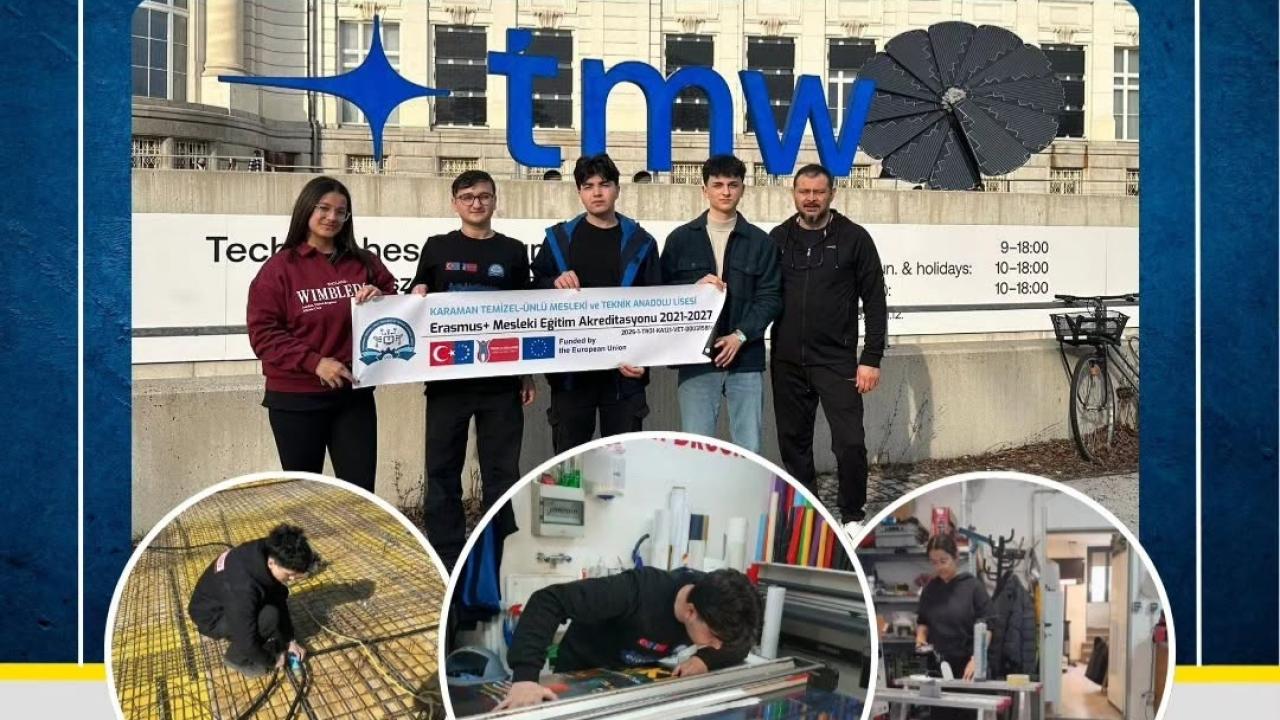 Karamanlı Öğrenciler Erasmus+ ile Avusturya'da Mesleki Deneyim Kazandı