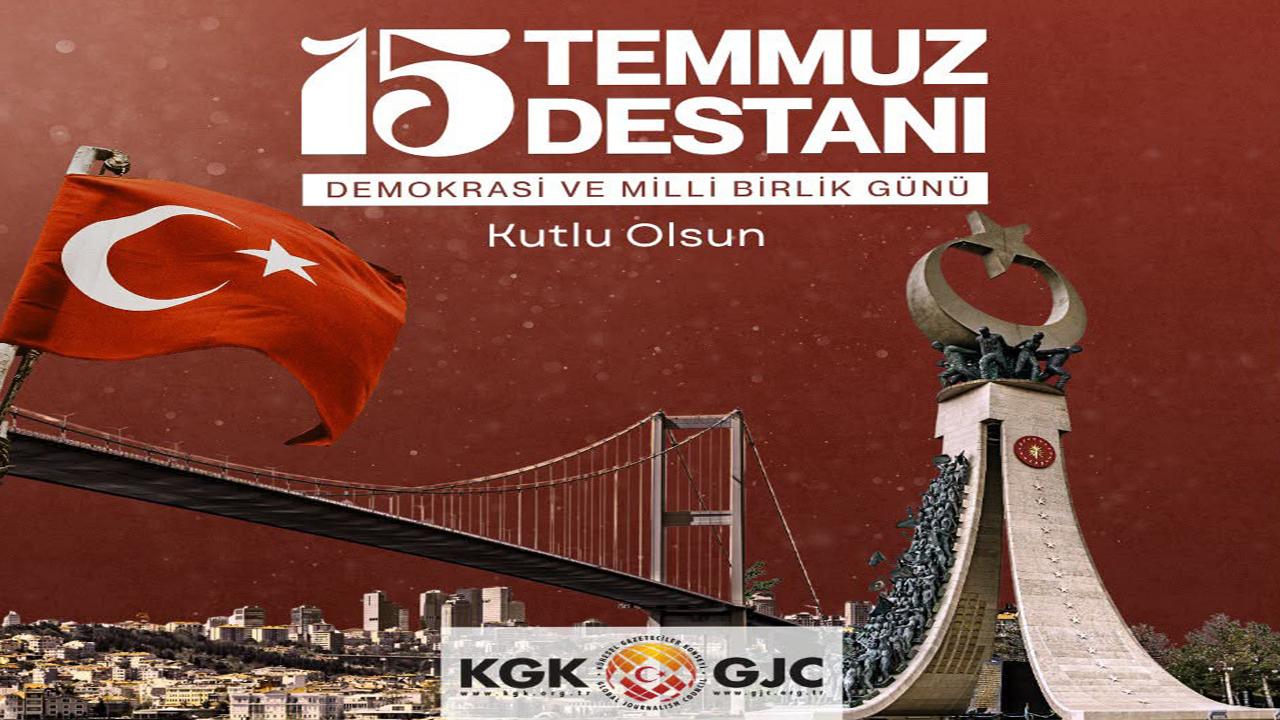 KGK; “15 TEMMUZ’U UNUTMADIK, UNUTTURMAYACAĞIZ”