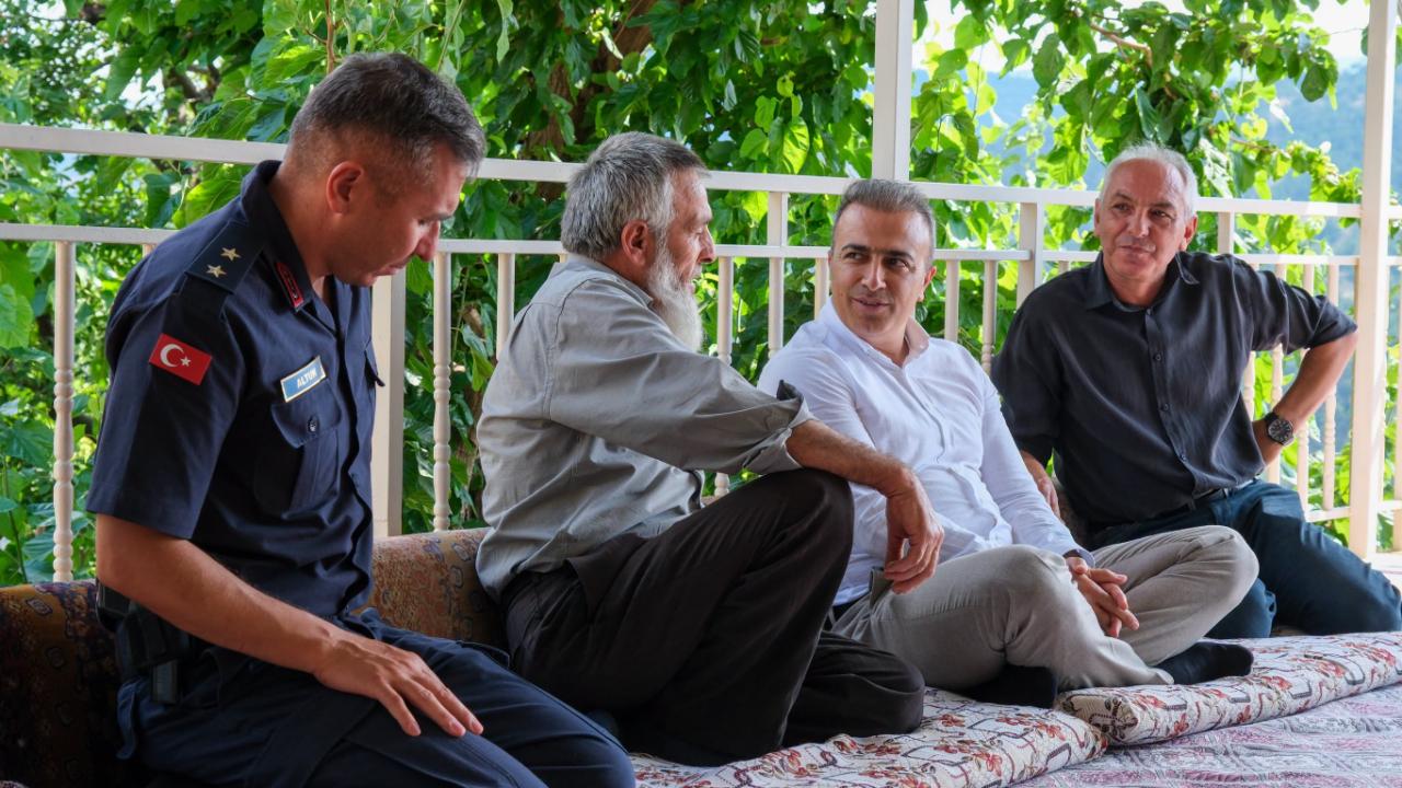Vali Çiçek'ten Şehit Ahmet Tuğay'ın Ailesine Ziyaret