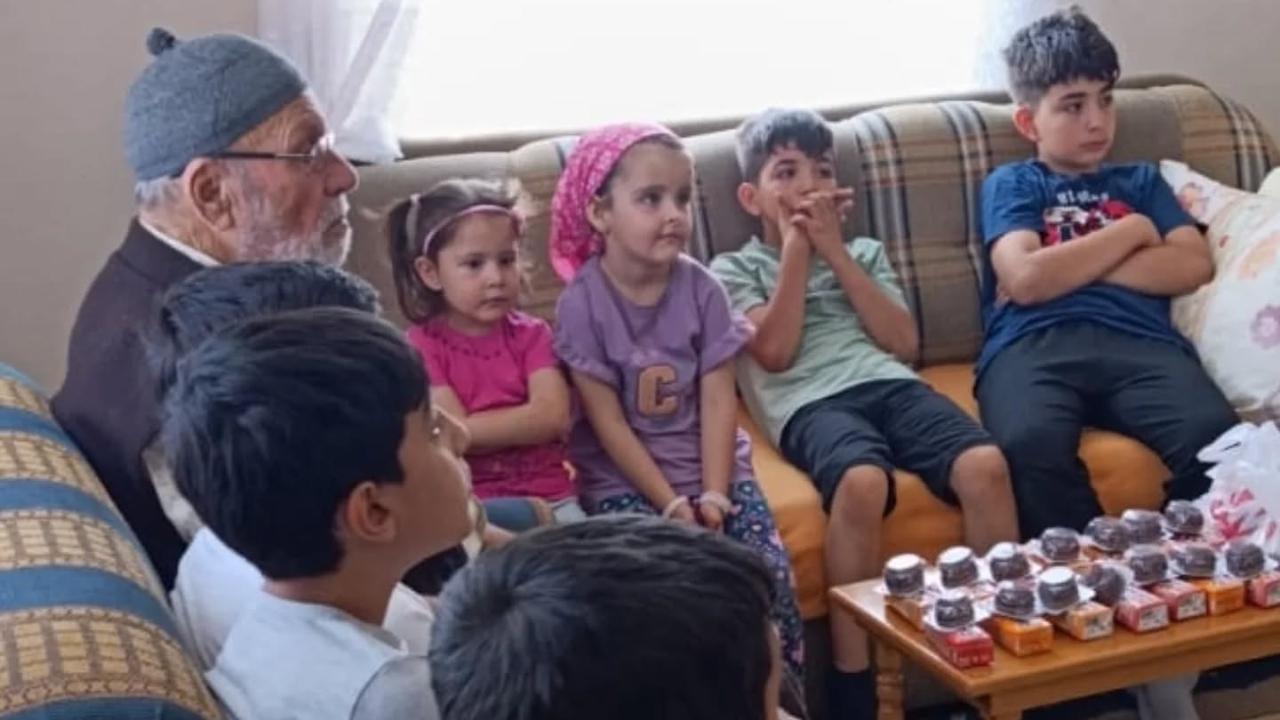 Yaz Kur'an Kursu Öğrencilerinden Anlamlı Ziyaret