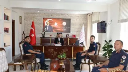 Yeni Komutandan Ziyaret